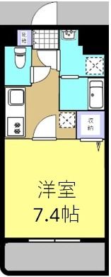 ルミライズ一条の間取り画像