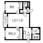 ファースト アベニューの間取り画像