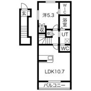 アヴァンス B棟の間取り画像