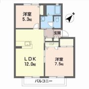 ラルジュMの間取り画像