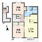シャーメゾン・スクエアEの間取り画像