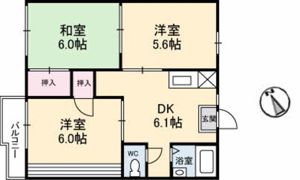 フォーブル吉村 A棟の間取り画像