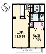 アクレイムの間取り画像