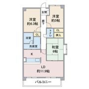 ピアネーズ神ノ倉の間取り画像