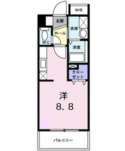 ヴィラ クリアブルックの間取り画像