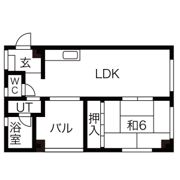 ラカーシュ向ヶ丘の間取り画像