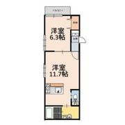 Glicina南巽felizの間取り画像
