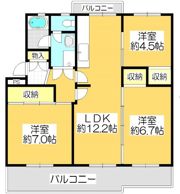 ヴィラナリー屋島5号棟の間取り画像