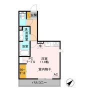 コージーコート大平の間取り画像