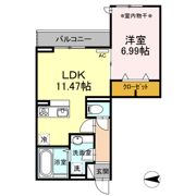 ファミユAの間取り画像