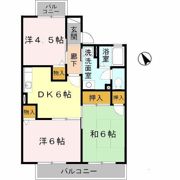 グランディール福田の間取り画像