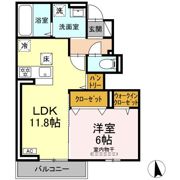 エフフォーリアの間取り画像