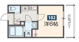 アース所沢の間取り画像