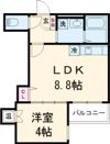 ヴェール幸町の間取り画像