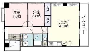 チサンマンション紺屋町の間取り画像