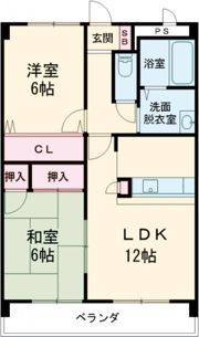 アメニティ上福岡の間取り画像