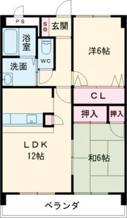 アメニティ上福岡の間取り画像