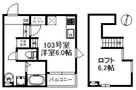 オーソクレーズ貝塚の間取り画像