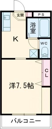 ニューエスト石丸Ⅱの間取り画像