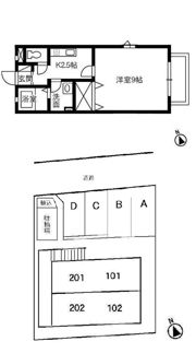 ボヌールの間取り画像