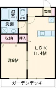 BOSCO高木瀬東の間取り画像