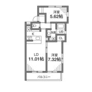 ラ・ファミーユ弐番館の間取り画像