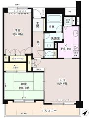 府中中河原パーク・ホームズの間取り画像