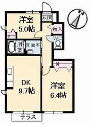 ブランシェ佐藤の間取り画像