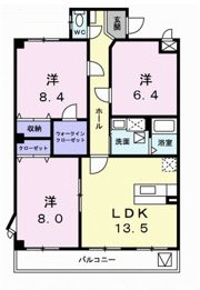 ベル アンジュの間取り画像