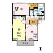 ポルトス元町 Bの間取り画像