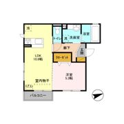 La-Vespaの間取り画像
