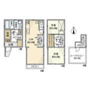 木場戸建の間取り画像
