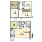 末広南3丁目戸建の間取り画像