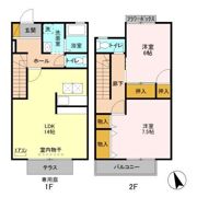 不動台ロイヤルタウン Ⅱの間取り画像