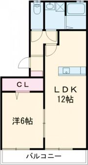 ハウスフリーデⅢの間取り画像