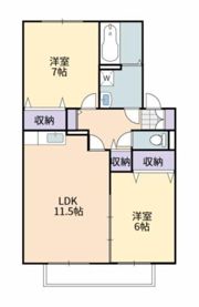 リヴェールCの間取り画像