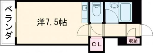 シャトレビルの間取り画像