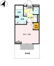 セジュール山添 B棟の間取り画像