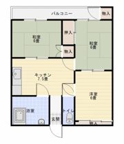 愛媛屋ビルの間取り画像
