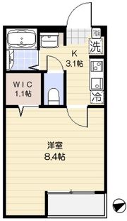 スターライト松戸の間取り画像