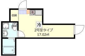 ルクレール羽田の間取り画像