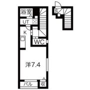 ウエノハイツ一本杉町の間取り画像
