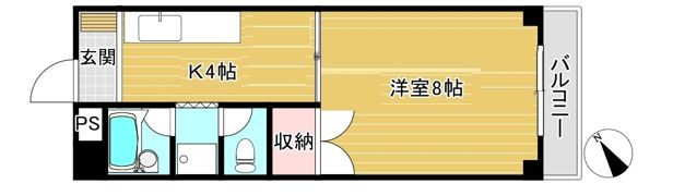 ラミエーヌの間取り画像