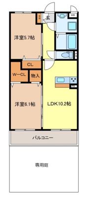 LUCRAS（ルクラス）の間取り画像