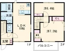 Casa Aria(カーサアリア)の間取り画像