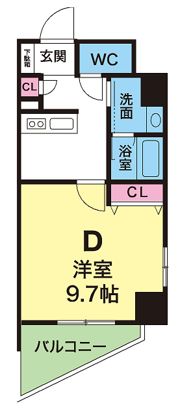YKハイツ西明石Ⅱの間取り画像