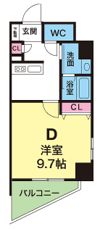 YKハイツ西明石Ⅱの間取り画像