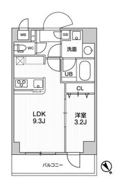 ドゥーエ曳舟の間取り画像