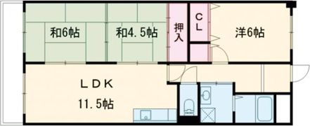 グレイシスの間取り画像