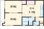 松枝マンションの間取り画像